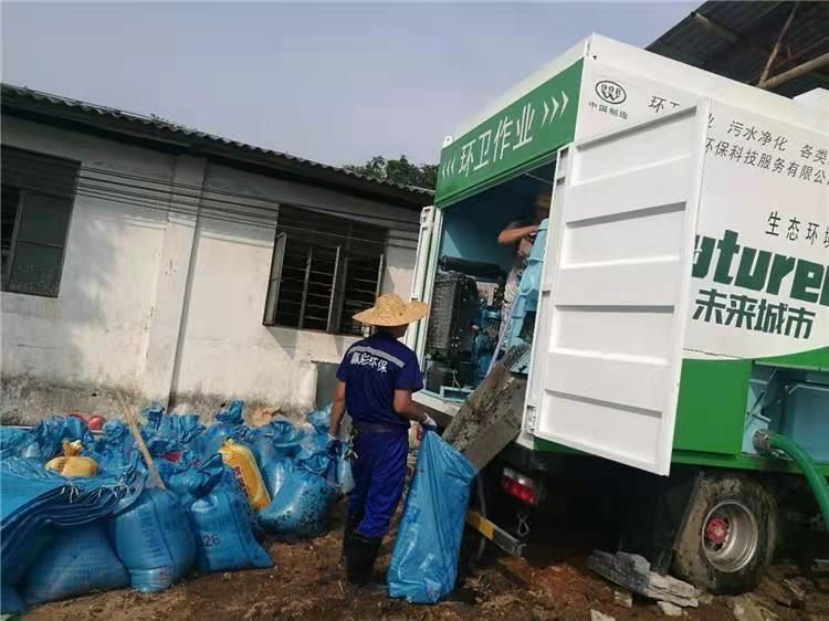 沭阳工业污泥压干处理